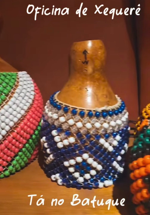 Oficina de Xequerê – Projeto “Tá no batuque”