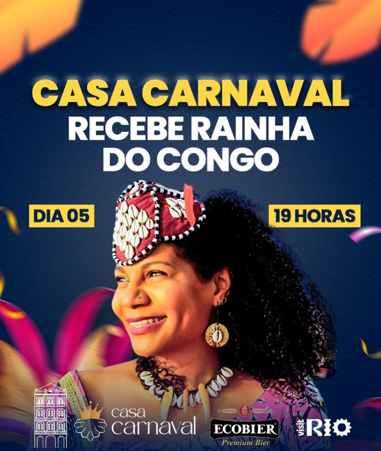 Rainha do Congo na Casa Carnaval