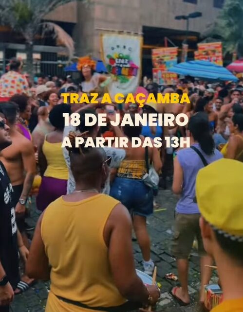 Coletivo Carnavalesco Traz a Caçamba na Casa Carnaval